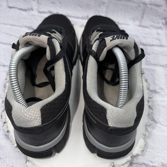 Nike Dual Fusion ST2 Womens Size 9.5 Black Sliver Training Shoes Sneakers - Picture 7 of 11